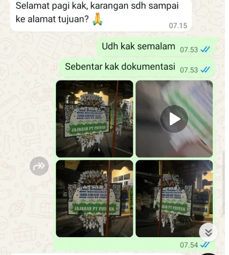 Pengiriman Papan Bunga Selamat Bogor Nirwana Residence