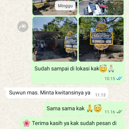 Pengiriman Papan Bunga Duka Bogor Nirwana Residence