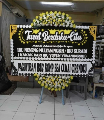 Papan Bunga di Bogor Nirwana Residence